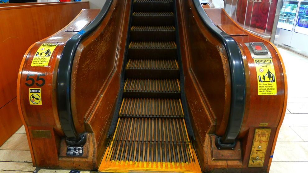 Найстаріший ескалатор в світі